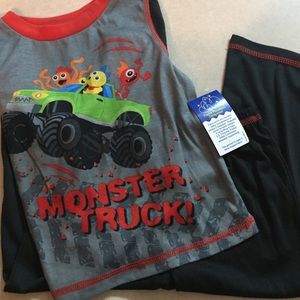 NEW Monster Truck PJ Set