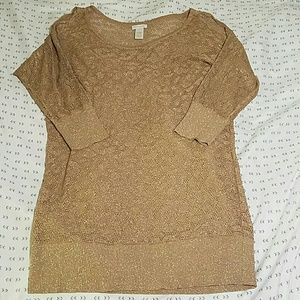 Gold cache top size XL