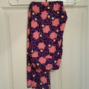 NWT LuLaRoe Piggy Bank Leggings TC HTF