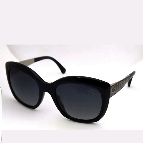 CHANEL Accessories - Chanel 5347 504/S8 Cat Eye Black/Gray  Granite