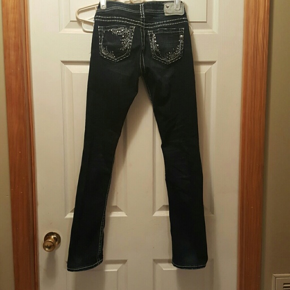 Silver jeans