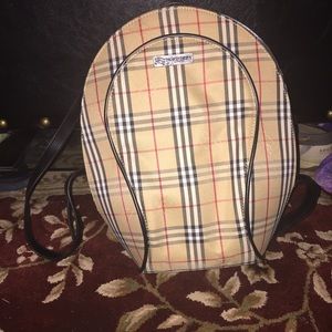 Authentic Burberry mini back pack