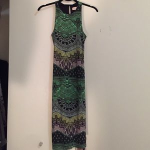 Mara Hoffman bodycon keyhole dress