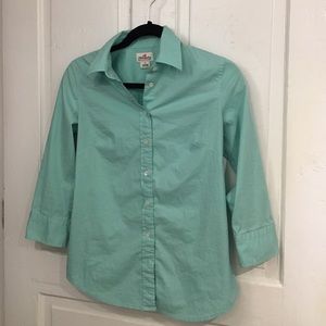 JCrew 3/4 sleeve button up