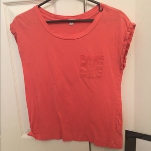 Gap pink basic top