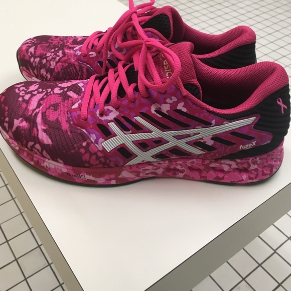 Asics Pink Tennis Shoe
