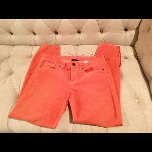 J Crew Toothpick Orange pants!