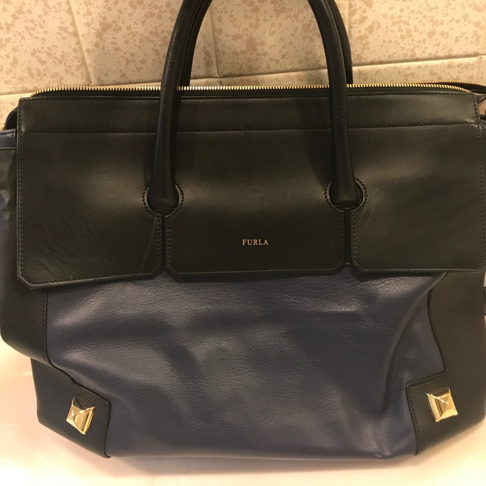 Furla Black/Navy bag