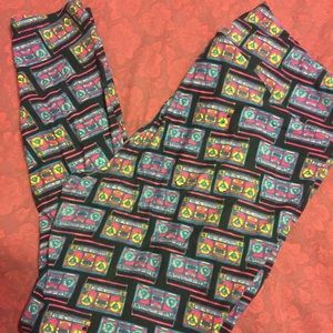 Boom box lularoe TC leggings