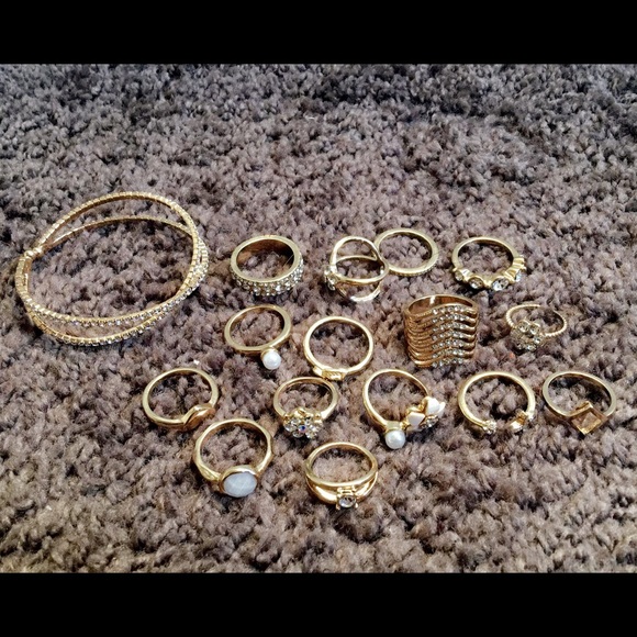 New rings & diamond bracelet