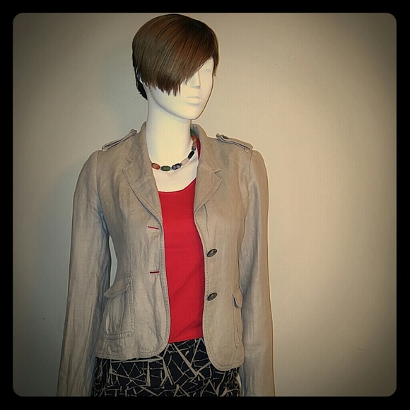 The Limited Jackets & Blazers - The Limited Linen Jacket