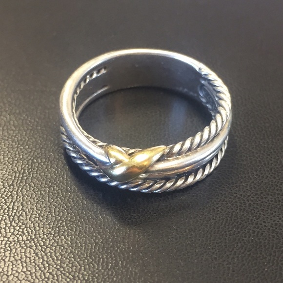 David Yurman Jewelry - David Yurman Crossover X Ring size 7