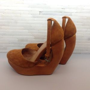 Jeffrey Campbell Rockaway cutout wedges.