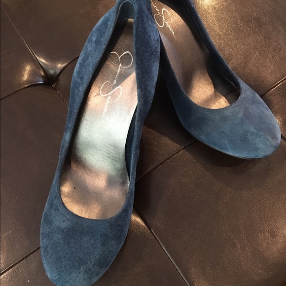 Jessica Simpson Suede Wedges