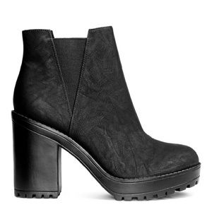 H&M Platform Chunky Booties