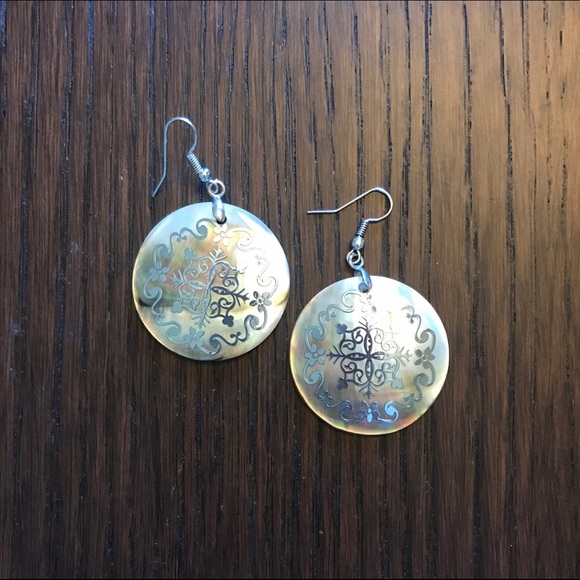 Mother of pearl earrings