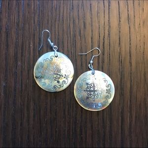 Mother of pearl earrings