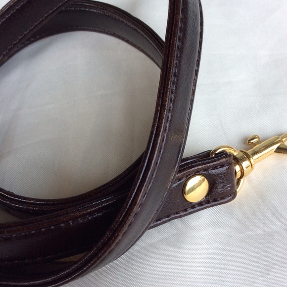 N/A Bags Replacement Leather Handbag Strap Dark Brown Poshmark