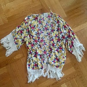 Zara Lightweight Kimono Jacket
