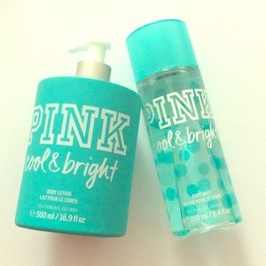 Pink Body Mist & Lotion