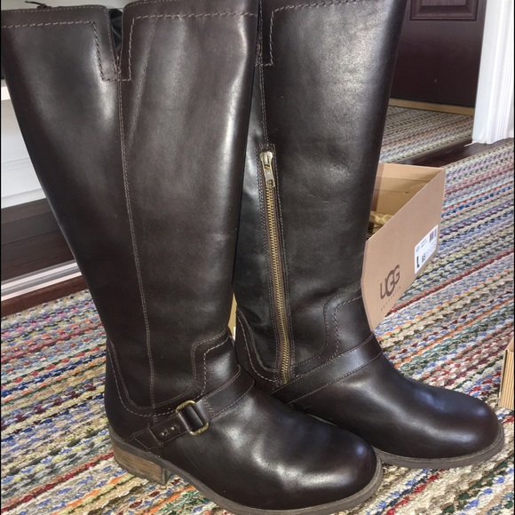 Ugg dahlen riding boots authentic