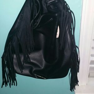 Victoria secret backpack  fringe purse