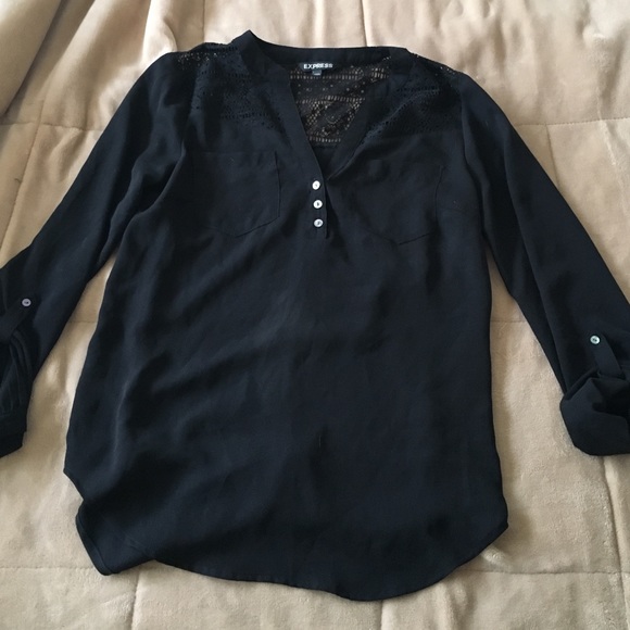 Tops - Express Black blouse