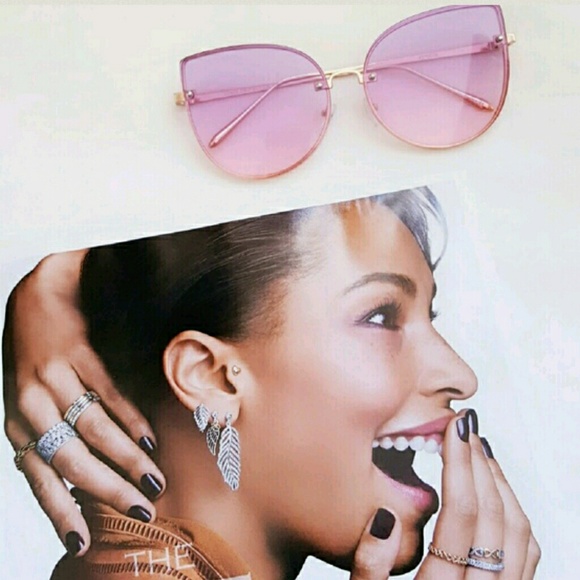 Good Vibes Only Cat Eye Sunglasses - Picture 4 of 6