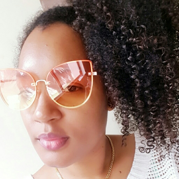 Good Vibes Only Cat Eye Sunglasses - Picture 5 of 6