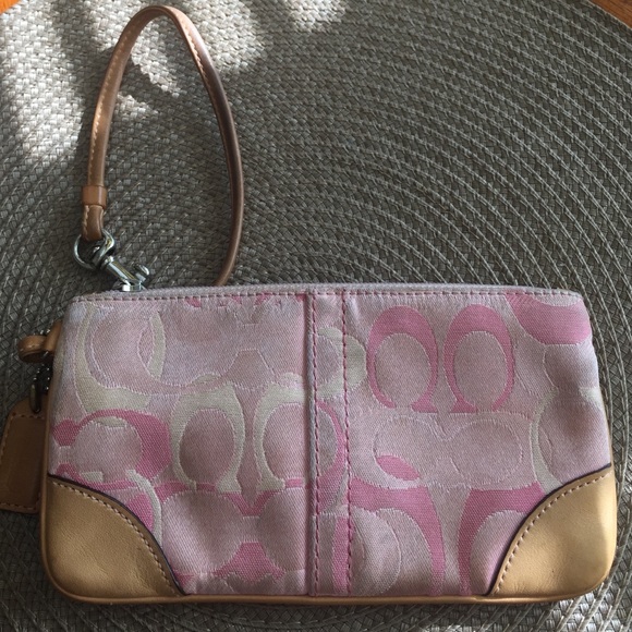 Coach authentic wristlet