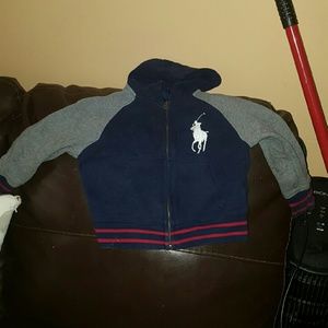 2t polo Ralph Lauren hoodie