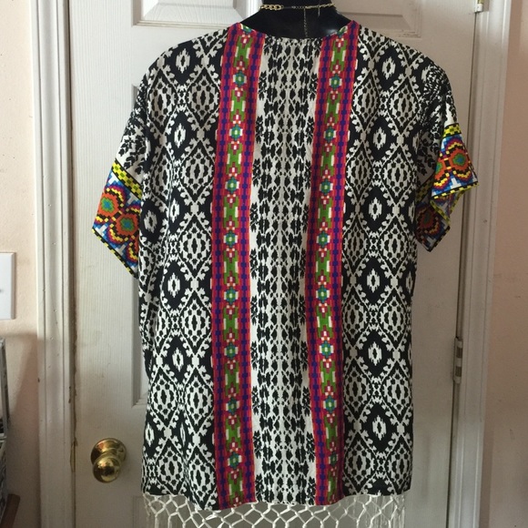 beautiful open cardigan! 💙💜 - Picture 3 of 4