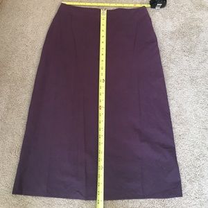 Banana Republic muted purple stretchy skirt
