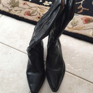 Black Cowboy Boots