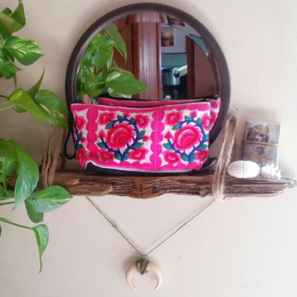 Hmong Embroidered Makeup or Coin Bag - Purse