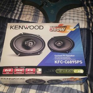 Duel kenwood 6?8 speakers
