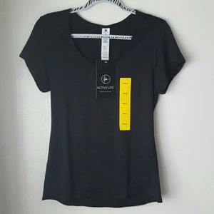 Workout/Yoga/lounging Mesh Tee