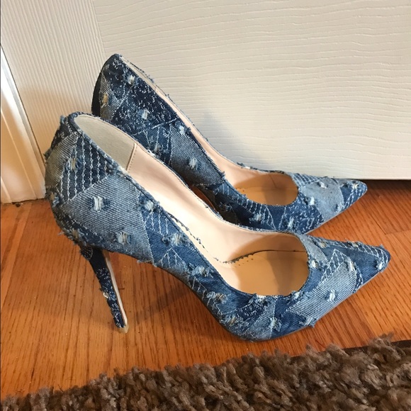 Denim Heels
