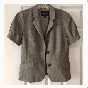 Banana Republic Short Sleeve Blazer Jacket Sz 8
