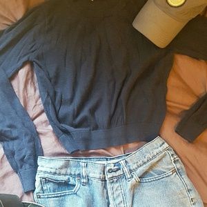 Forever 21 sweater crop top