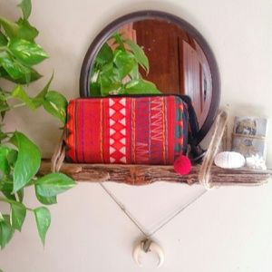 Embroidered Wallet / Clutch