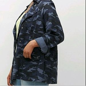 Camo print jacket