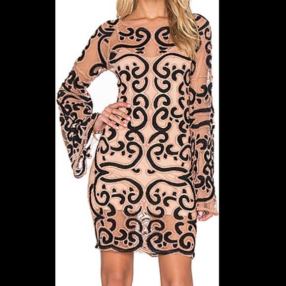 For Love & Lemons Antonia Mini Dress