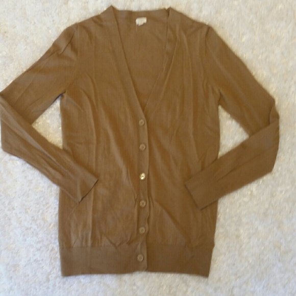 J CREW long sleeve cardigan S