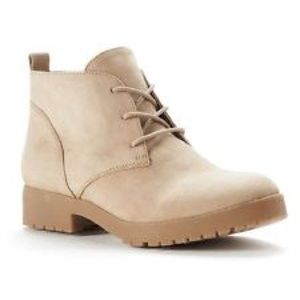 Union Bay® Suede Ankle Boot NWT