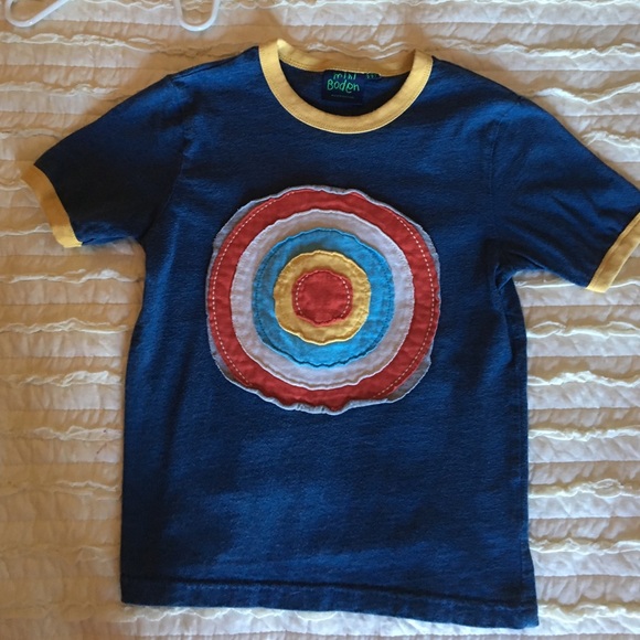 Mini Boden bullseye shirt