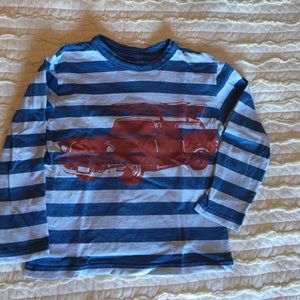 Mini Boden long sleeve car shirt size 5-6