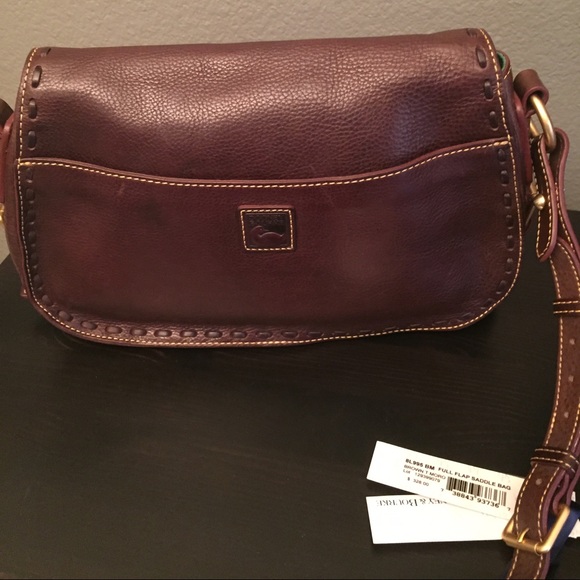🚫SOLD🚫D&B Brown T-moro Flo saddle crossbody - Picture 2 of 4