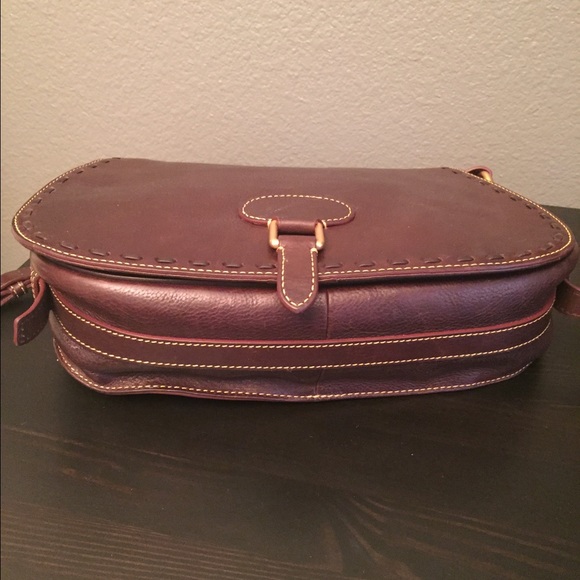 🚫SOLD🚫D&B Brown T-moro Flo saddle crossbody - Picture 3 of 4