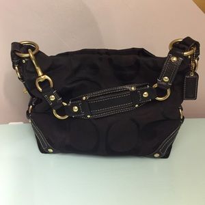 Coach black handbag